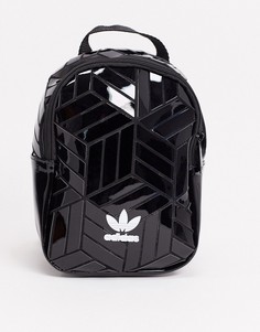 Черный рюкзак с 3D рисунком adidas Originals