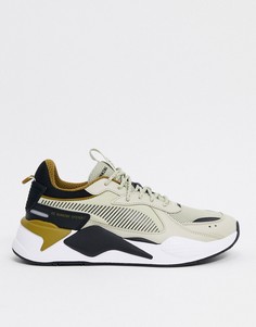 Кроссовки серого/черного цвета Puma RS-X core-Черный