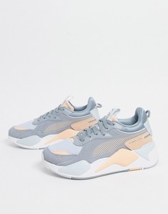 Кроссовки пастельного цвета Puma RS-X reinvent-Белый