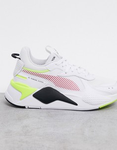 Кроссовки белого/желтого цвета Puma RS-X-Белый