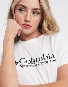Белая футболка Columbia-Белый