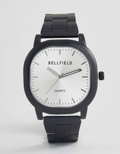 Часы с черным браслетом Bellfield-Черный