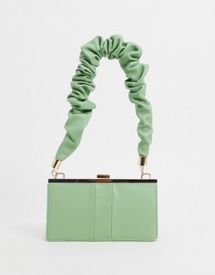 Зеленая сумка на плечо ASOS DESIGN-Зеленый