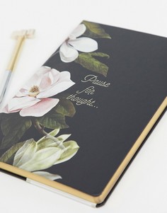 Блокнот формата A5 Ted Baker-Черный