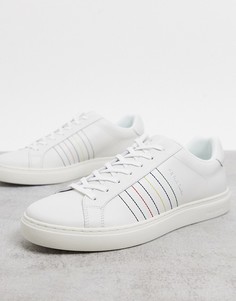 Белые кожаные кроссовки PS Paul Smith Rex-Белый