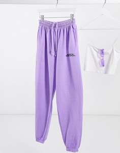 Фиолетовые джоггеры от комплекта Topshop-Фиолетовый