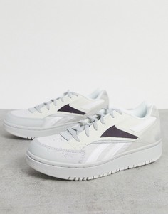 Белые кроссовки Reebok Court Double Mix-Белый