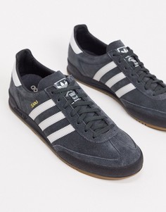 Серые кроссовки на каучуковой подошве adidas Originals Jeans-Серый