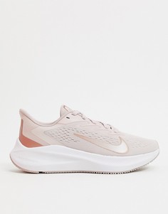 Розовые кроссовки Nike Running Zoom-Розовый