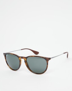 Круглые солнцезащитные очки Ray-Ban 0RB4171 710/7154-Коричневый