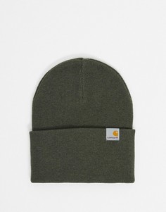 Шапка-бини кипарисового цвета Carhartt WIP-Зеленый