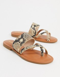 Сандалии ALDO-Бежевый