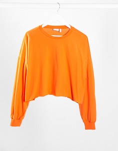 Оранжевая футболка oversized с широкими рукавами ASOS DESIGN-Оранжевый