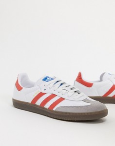 Белые кроссовки adidas Originals Samba OG-Белый
