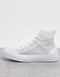 Прозрачные кеды Converse Chuck Taylor-Белый