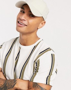 Белая футболка в полоску Topman-Белый