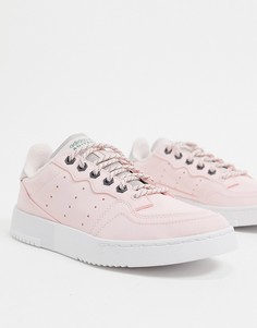 Розово-зеленые кроссовки adidas Originals Supercourt-Розовый