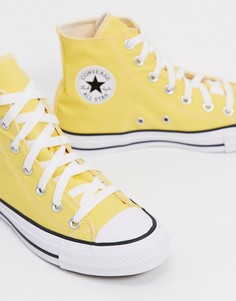 Желтые высокие кеды Converse Chuck Taylor All Star-Желтый