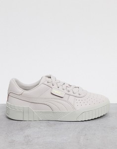 Пастельные кроссовки с тиснением Puma Cali-Белый