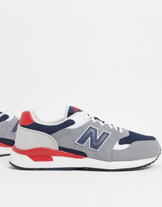 Серые кроссовки New Balance 570-Серый