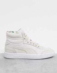 Пастельные кожаные кроссовки Puma Ralph Sampson TS-Белый