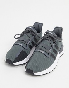 Серо-черные кроссовки adidas Originals U_Path-Серый