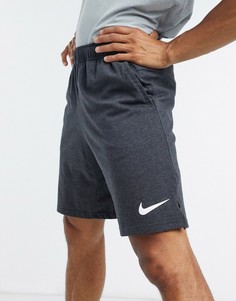 Черные хлопковые шорты Nike Training Dri-Fit-Черный Adidas Performance