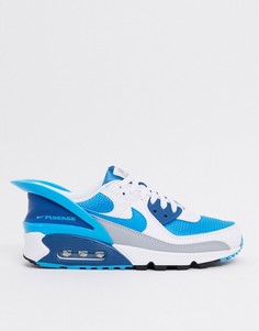 Белые кроссовки Nike Air Max 90 Flyease-Белый