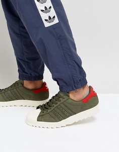 Зеленые кроссовки adidas Originals Superstar BZ0567-Зеленый