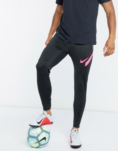 Черно-розовые джоггеры Nike Football strike-Черный