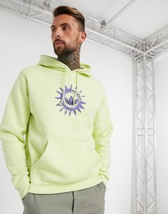 Худи желтого цвета с принтом adidas Originals-Желтый