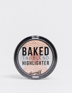 Хайлайтер для макияжа в стиле бейкинга Barry M Tri-Blend - Silver Solstice-Мульти