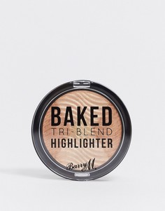 Хайлайтер для макияжа в стиле бейкинга Barry M Tri-Blend - Bronze Deco-Мульти