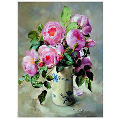 Картина по номерам Molly "Розовый шиповник"