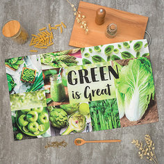 Кухонное полотенце Этель Green, 40х73 см