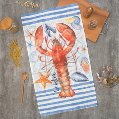 Кухонное полотенце Этель "Морское", 40х73 см