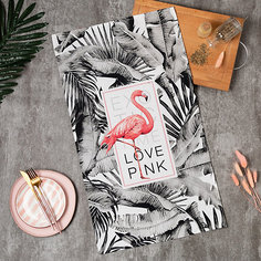 Кухонное полотенце Этель Love pink, 40х73 см