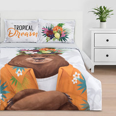 Комплект постельного белья Этель Tropical dream, 1,5-спальное