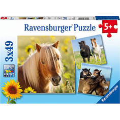 Набор пазлов Ravensburger Пони, 147 элементов