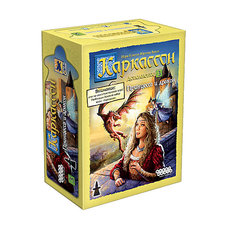 Дополнение к настольной игре Каркассон Hobby World "Каркассон: Принцесса и дракон"