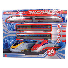 Железная дорога Abtoys "Экспресс", 26 предметов