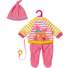 Костюмчик Baby Born Little Casual для куклы 36 см ,розовый Zapf Creation