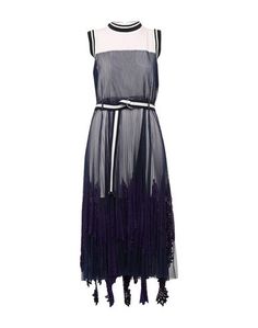 Длинное платье Sacai