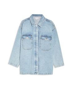 Джинсовая верхняя одежда Topshop