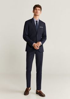 Рубашка Tailored slim-fit из хлопка стрейч - Joan Mango