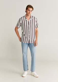 Струящаяся рубашка regular fit - Taki Mango
