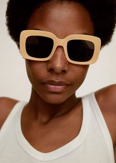 Солнцезащитные очки в квадратной оправе - Kanye Mango