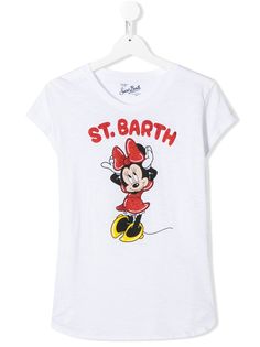 Mc2 Saint Barth футболка Emma с принтом Minnie Mouse