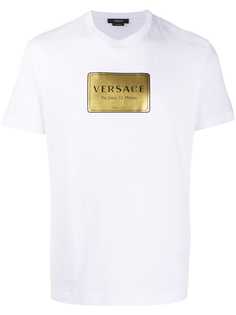 Versace футболка с логотипом