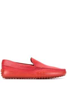 Tods лоферы с миндалевидным носком Tod`S